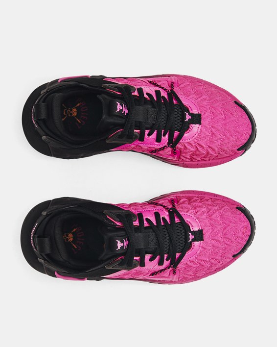 Women's Project Rock 6 Training Shoes, Pink, pdpMainDesktop image number 2
